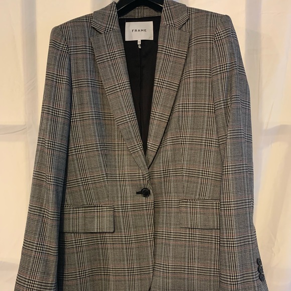 Plaid Frame Jacket - Picture 1 of 1